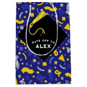 Persoonlijke afstudeertas middelgroot cadeautas (Voorkant)