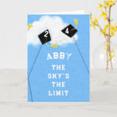 persoonlijke afstuderen 2021-kaart kaart (Gele Bloem)