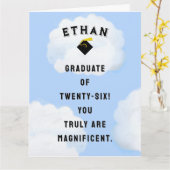 Persoonlijke Afstuderen 2026 Kaart (Gele Bloem)