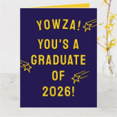 Persoonlijke Afstuderen 2026 Kaart (Gele Bloem)