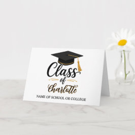 Persoonlijke afstuderen  – Gefeliciteerd afgestude Kaart