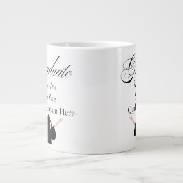 Persoonlijke afstuderen naam, aangepast cadeau voo grote koffiekop