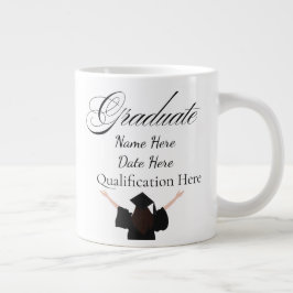 Persoonlijke afstuderen naam, aangepast cadeau voo grote koffiekop