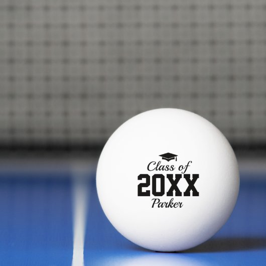 Persoonlijke afstuderen Seniorenklas van 2026 Pingpongbal (Net)