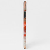 Persoonlijke agaat handgeschreven naam trendy mode iPhone hoesje (Rechterkant)