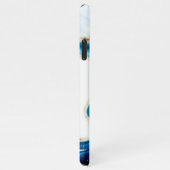 Persoonlijke agaat handgeschreven naam trendy mode iPhone hoesje (Rechterkant)