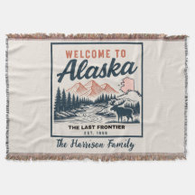 Persoonlijke Alaska Worpdeken