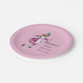 Persoonlijke Alice in het Baby shower Wonderland Papieren Bordje (Gekanteld)