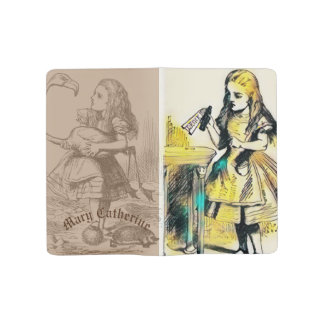 Persoonlijke Alice's avonturen in Wonderland Groot Moleskine Notitieboekje