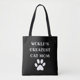 Persoonlijke Aller Beste Kat Moeder van de Wereld  Tote Bag