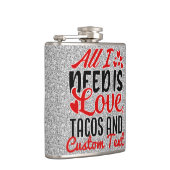 Persoonlijke alles wat ik nodig heb: liefdesvideo' heupfles (Rechts)