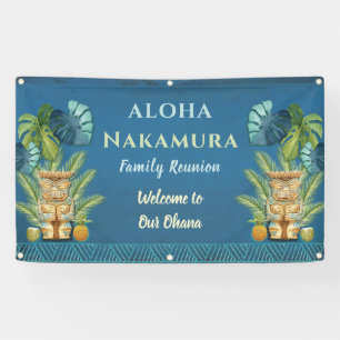 Persoonlijke Aloha Welkom Familie Reünie Spandoek