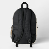 Persoonlijke Alphaland Kid Explorer Rugzak Beige (Achterkant)