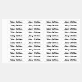 Persoonlijke ambachtelijke merkidentiteit voor kle labels