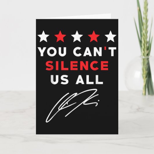 Persoonlijke Amerikaanse mannen vrouwen You Cant S Kaart (Voorkant)