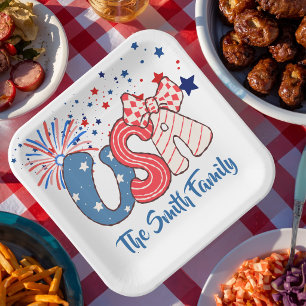 Persoonlijke Amerikaanse Papieren Bord