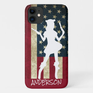 Persoonlijke Amerikaanse piraatmeisjes Hoesje-Mate Case-Mate iPhone Case