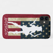 Persoonlijke Amerikaanse piraatmeisjes Hoesje-Mate Case-Mate iPhone Case (Achterkant (horizontaal))