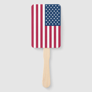 Persoonlijke Amerikaanse vlag Handwaaier