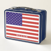 Persoonlijke Amerikaanse Vlag Kinderen (Achterkant)