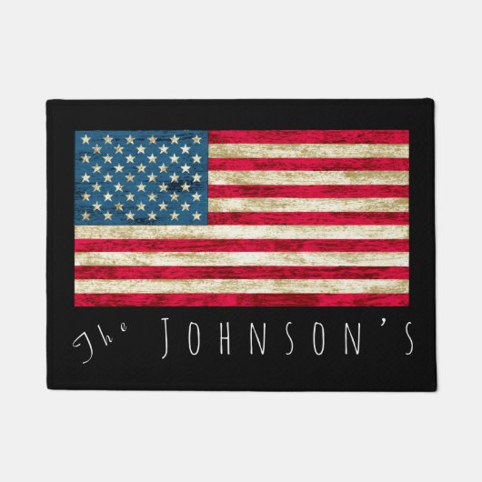 Persoonlijke Amerikaanse vlag Mat van de Vlag van  (Voorkant)