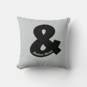 Persoonlijke Ampersand Kussen (Voorkant)
