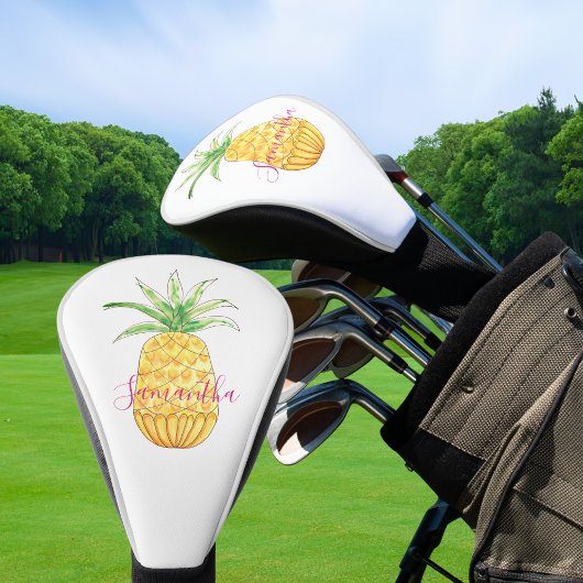 Persoonlijke Ananas  Golfheadcover