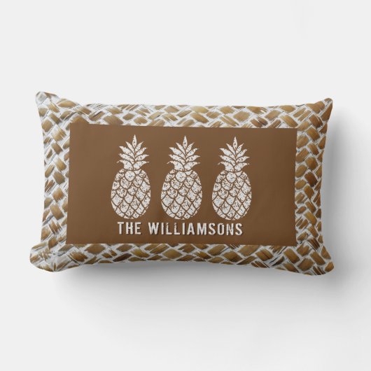 Persoonlijke ananas kussen (Voorkant)