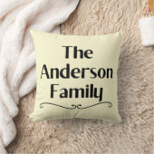 Persoonlijke Anderson Familie Naam Kussen (Deken)