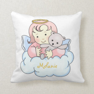 Persoonlijke Angel op Cloud Sierkussen