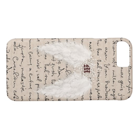 Persoonlijke Angel Wing Phone Case (Achterkant (Horizontaal))