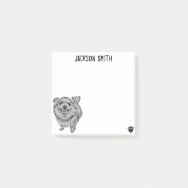 Persoonlijke angryhond post-it® notes