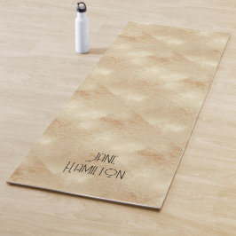Persoonlijke Antieke Gouden Oefenmat Yogamat