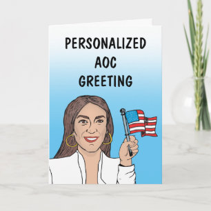 Persoonlijke AOC wenskaart Kaart
