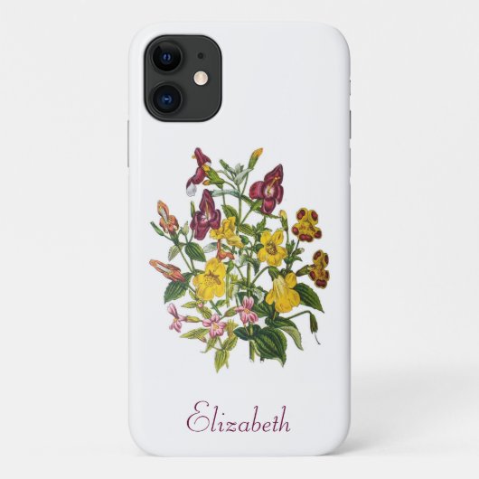 Persoonlijke Apenbloemen Case-Mate iPhone Case (Achterkant)
