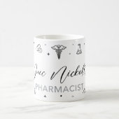 Persoonlijke Apotheker Mok | Elegant Handgeschreve (Center)