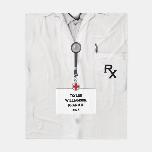 Persoonlijke apothekerideeën fleece deken (Voorkant)