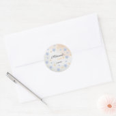 Persoonlijke Aqeeqah Ster Sticker – Naam & Datum (Envelop)