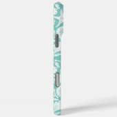 Persoonlijke Aqua Schelpen Case-Mate iPhone Case (Achterkant / Rechts)