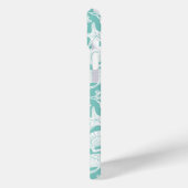 Persoonlijke Aqua Shells Case-Mate iPhone Case (Achterkant / Links)