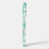Persoonlijke Aqua Shells Case-Mate iPhone Case (Achterkant / Rechts)