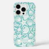 Persoonlijke Aqua Shells Case-Mate iPhone Case (Achterkant)