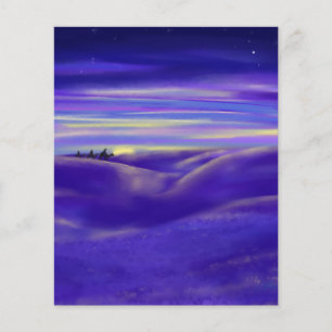 Persoonlijke Aquarel Drie Wijzen Kerstmis