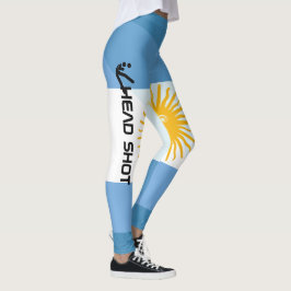 Persoonlijke Argentina Voetbalfan Leggings