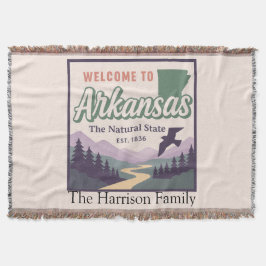 Persoonlijke Arkansas Worpdeken Deken