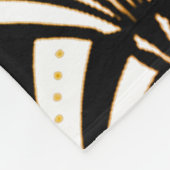 Persoonlijke Art Deco Ster Fleece Deken (Hoek)