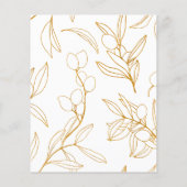 Persoonlijke artikelen voor gouden en witte ovale  (Achterkant)