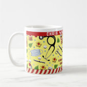Persoonlijke arts-assistent  koffiemok (Links)