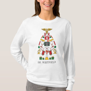 Persoonlijke artsen en verpleegsters Kerstmis T-shirt