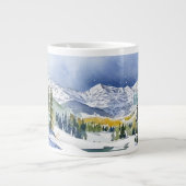Persoonlijke Aspen Colorado Aquarel Mok (Voorkant)